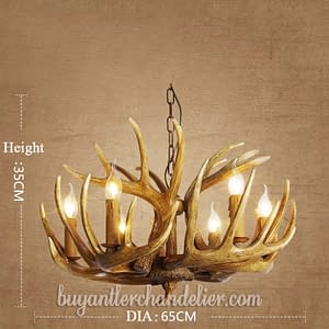 Antique-6-Cast-Faux-Antler-Chandeliers-Candelabra-Pendant-Ceiling-Lights-Rustic-Lighting-Fixtures-for-Kitchen-Dining-Room-With-Plug
