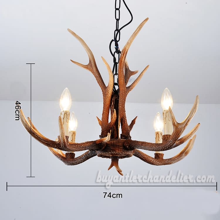 New 4 Cast Antler Chandelier Four Candelabra Pendant Lights Rustic Home Decoration Lighting Fixtures New 4 Cast Antler Chandelier Four Candelabra Pendant Lights Rustic Home Decoration Lighting Fixtures