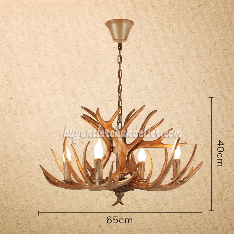 Antique 4 Antlers Deer Antler Chandelier Four Cast Candelabra Style Lights Rustic Lighting Fixtures Antique 4 Antlers Deer Antler Chandelier Four Cast Candelabra Style Lights Rustic Lighting Fixtures