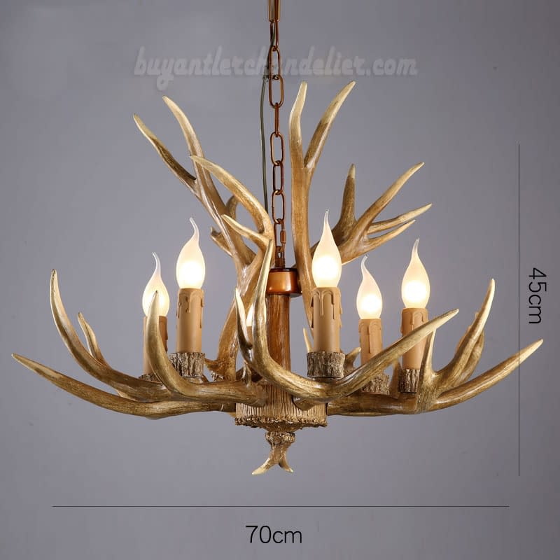 Elk Deer 6 Antler Chandelier Six Candle Style Hanging Lights Rustic Lighting Home Decor Fixtures Elk Deer 6 Antler Chandelier Six Candle Style Hanging Lights Rustic Lighting Home Decor Fixtures