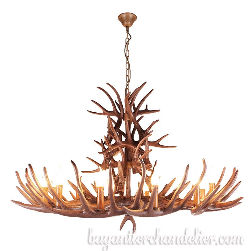 Antler Chandeliers Rustic Pendant Lights For Farmhouse